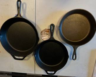Lodge Cast Iron Skillets