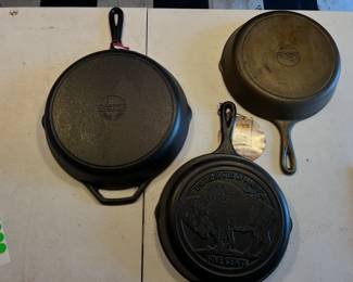 Lodge Cast Iron Skillets