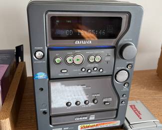 Aiwa stereo system......