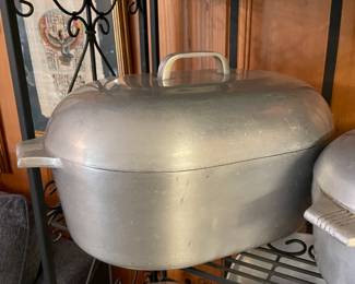 This would be the second largest the 16qt.  Not sure why they felt they needed a 17 qt and a 16 qt but they must have had their reasons.  This could also fit a turducken- just 1 qt smaller.