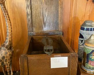 Did you know that Scrooge McDuck earned his first dime shinning shoes?  Just think of it, get you this shoe shine stand and one day maybe you can dive into a silo full of gold coins.  You would most definitely die - but what a way to go.