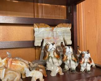 Oh my God, well, if the elephants came to pay their respects the Bassett Hounds are straight up snubbing them! I didn’t realize Bassett’s were so hard core.