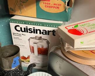 This is…I think the third food processor - so we are definitely prepared to process some food.