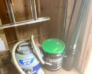 shop vac, hole digger, etc.