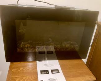 Wall mount electronic fireplace