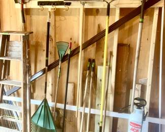 Yard & garden tools, etc.