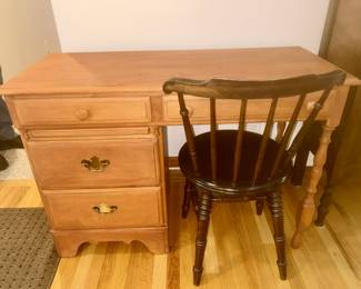 Desk and chair