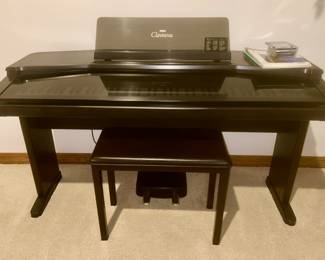 Yamaha Clavinova CVP-55 with bench