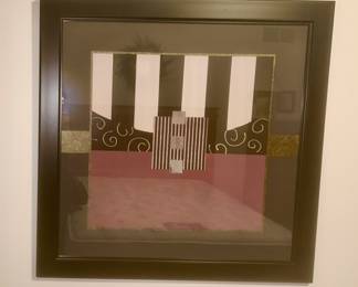 Framed artwork