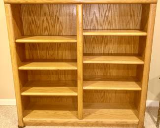 Wooden bookcase