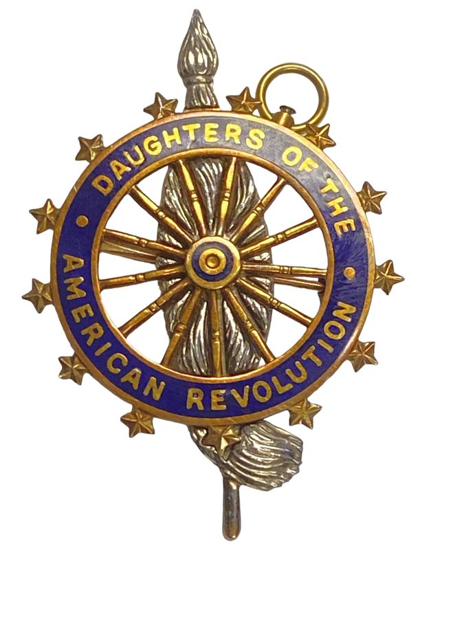 14K Gold Daughters of the American Revolution D.A.R. Pin #300032