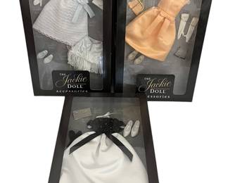 3 Franklin Mint Jackie Kennedy Doll Outfits