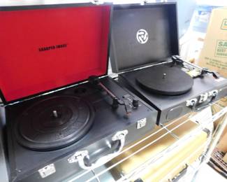 Portable record players