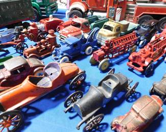 Cast Iron cars and trucks