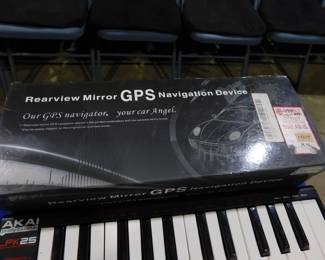 Rearview Mirror GPS 