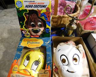 Vintage Halloween masks