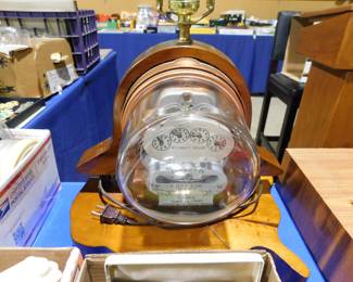 Electric meter table lamp