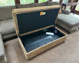 BUY IT NOW! $200. Storage Ottoman by Walter E. Smithe