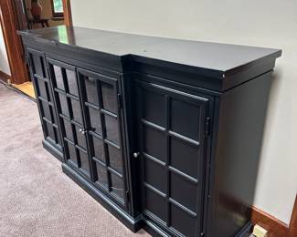 BUY IT NOW! $100. Hekman Cabinet. (Shows wear and tear, some wood is peeling).