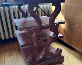 BUY IT NOW! $100. 4-Tier Wood End Table by Hooker