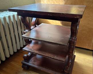 BUY IT NOW! $100. 4-Tier Wood End Table by Hooker