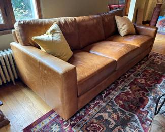 BUY IT NOW! $1500. Tom's Price Leather Sofa