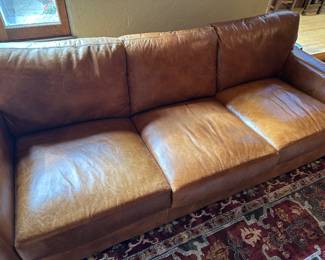 BUY IT NOW! $1500. Tom's Price Leather Sofa