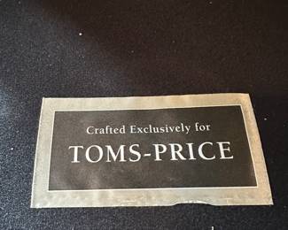 BUY IT NOW! $1500. Tom's Price Leather Sofa