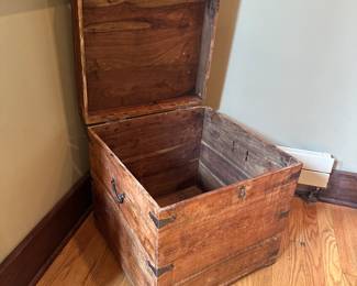 Vintage Wooden Storage Box/Chest