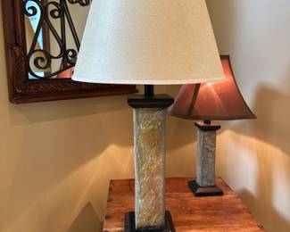 BUY IT NOW: $60. Slat Base Table Lamp.