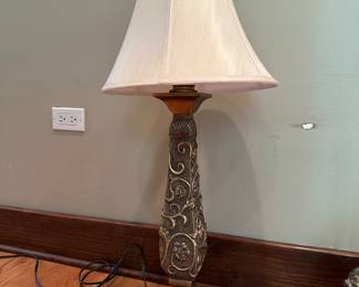 Vintage Brass Table Lamp