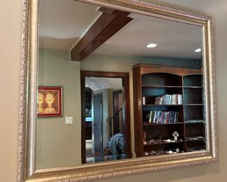 Metallic Framed Mirror