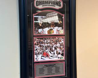 Chicago Blackhawks 2013 Stanley Cup Wall Art