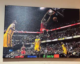 Derrick Rose Canvas Chicago Bulls Picture