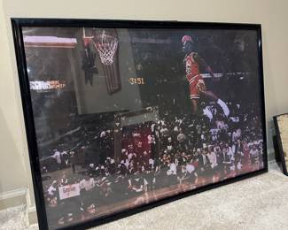 Michael Jordan Framed Photograph