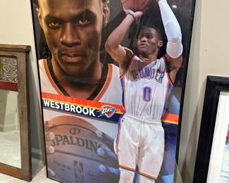 Framed Russell Westbrook Wall Art