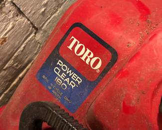 Toro Snow Blower