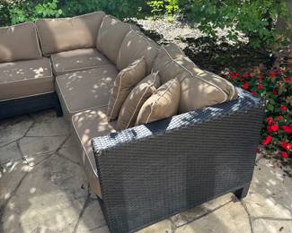 BUY IT NOW! $600. All Weather Sectional Sofa