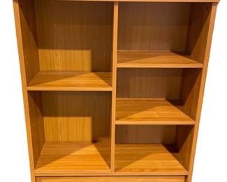 open storage bookcase