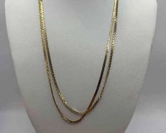 two chains 14k