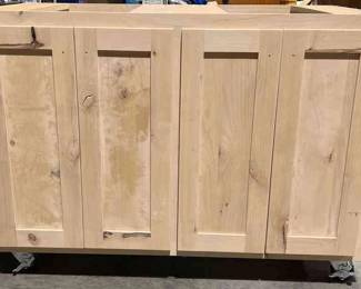 unfinished kitchen island
