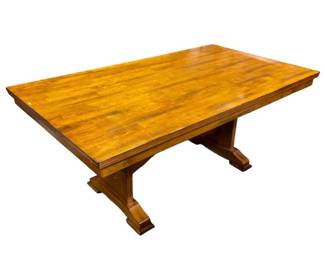 wooden dining table