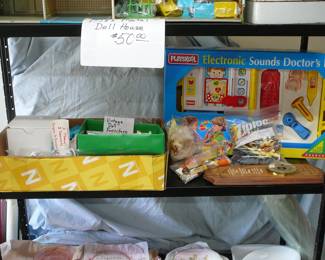 Doll house furniture.  Childrens game