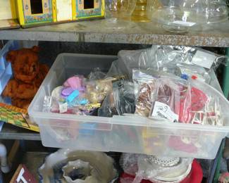 Doll house furniture.