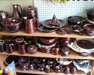 Brown Marcrest Stoneware.
