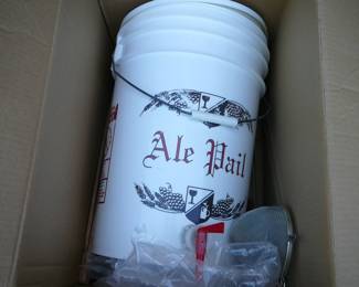 Wine Making bucket and supplies