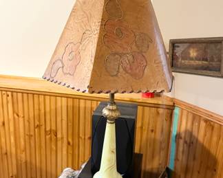 Antique floor lamp