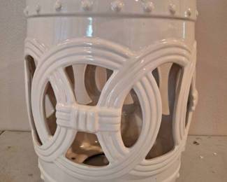 White Decorative Plant Stand