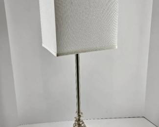 Chrome Base Desk Lamp