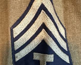 WWII U.S. Wool Shirt (Tech Sergeant Patch)